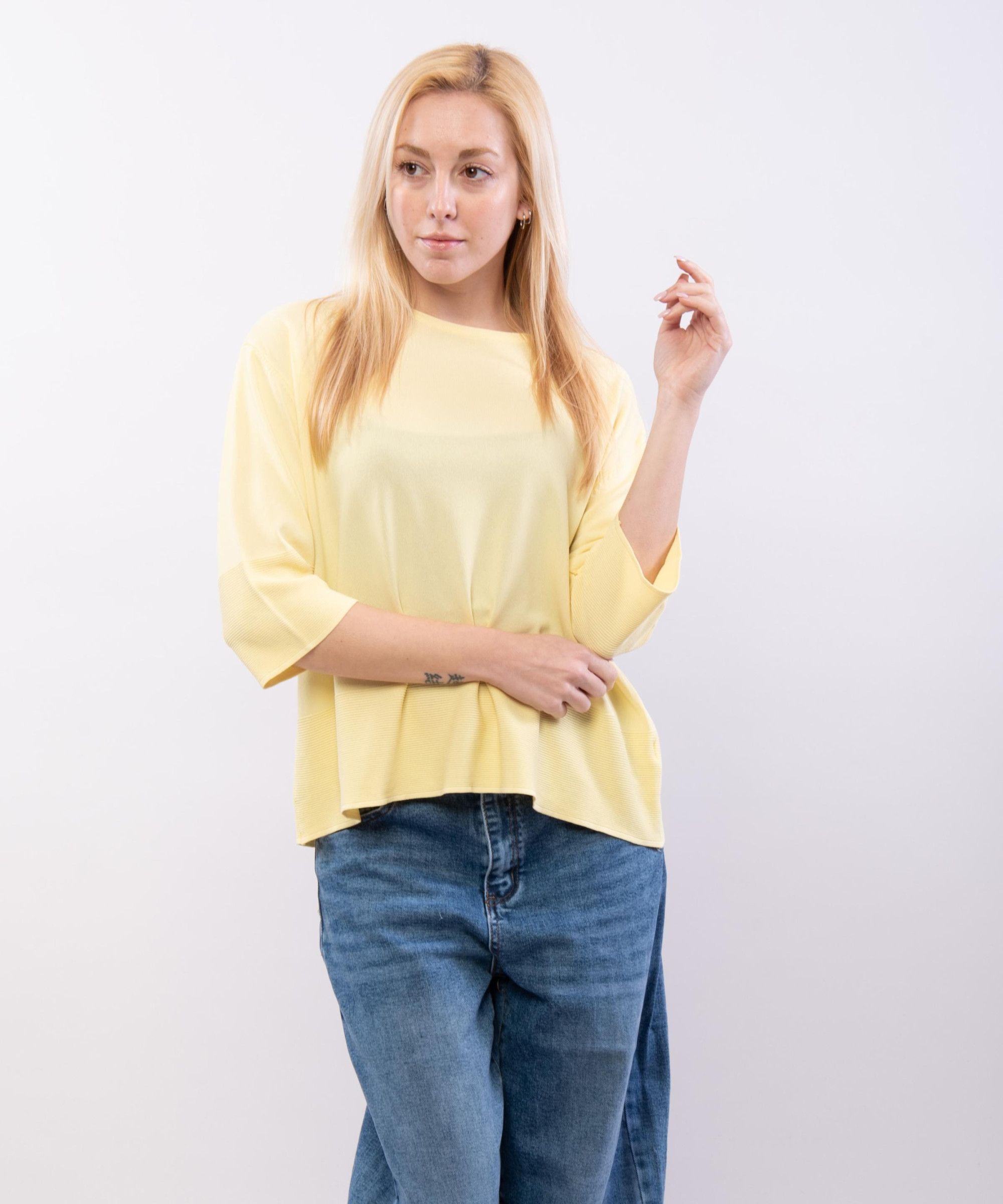 Maglia Orlo a Coste