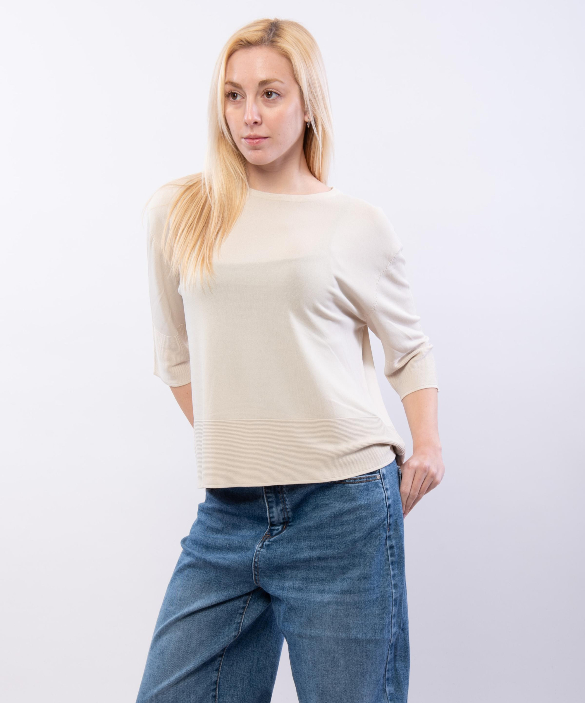 Maglia Orlo a Coste