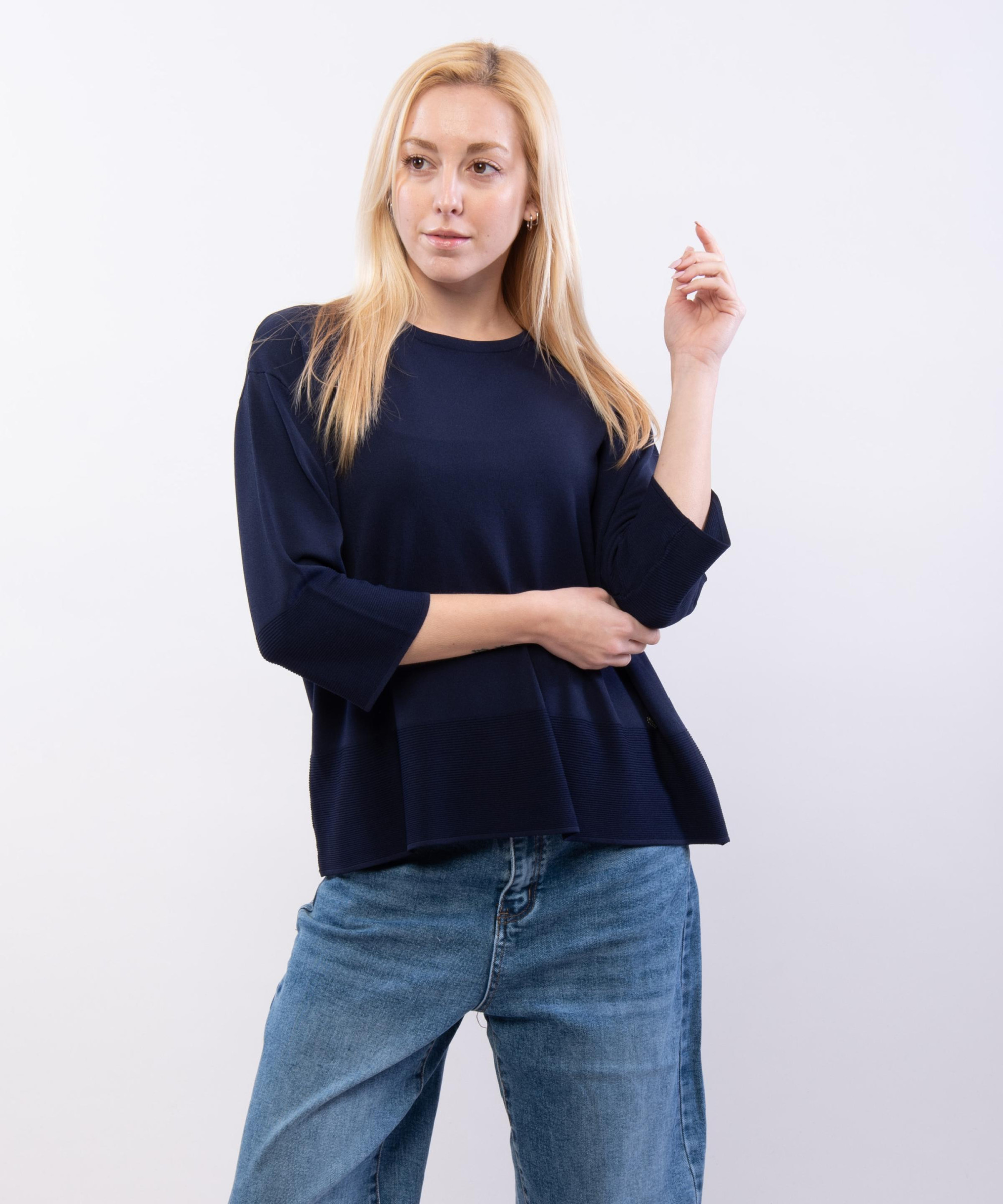 Maglia Orlo a Coste