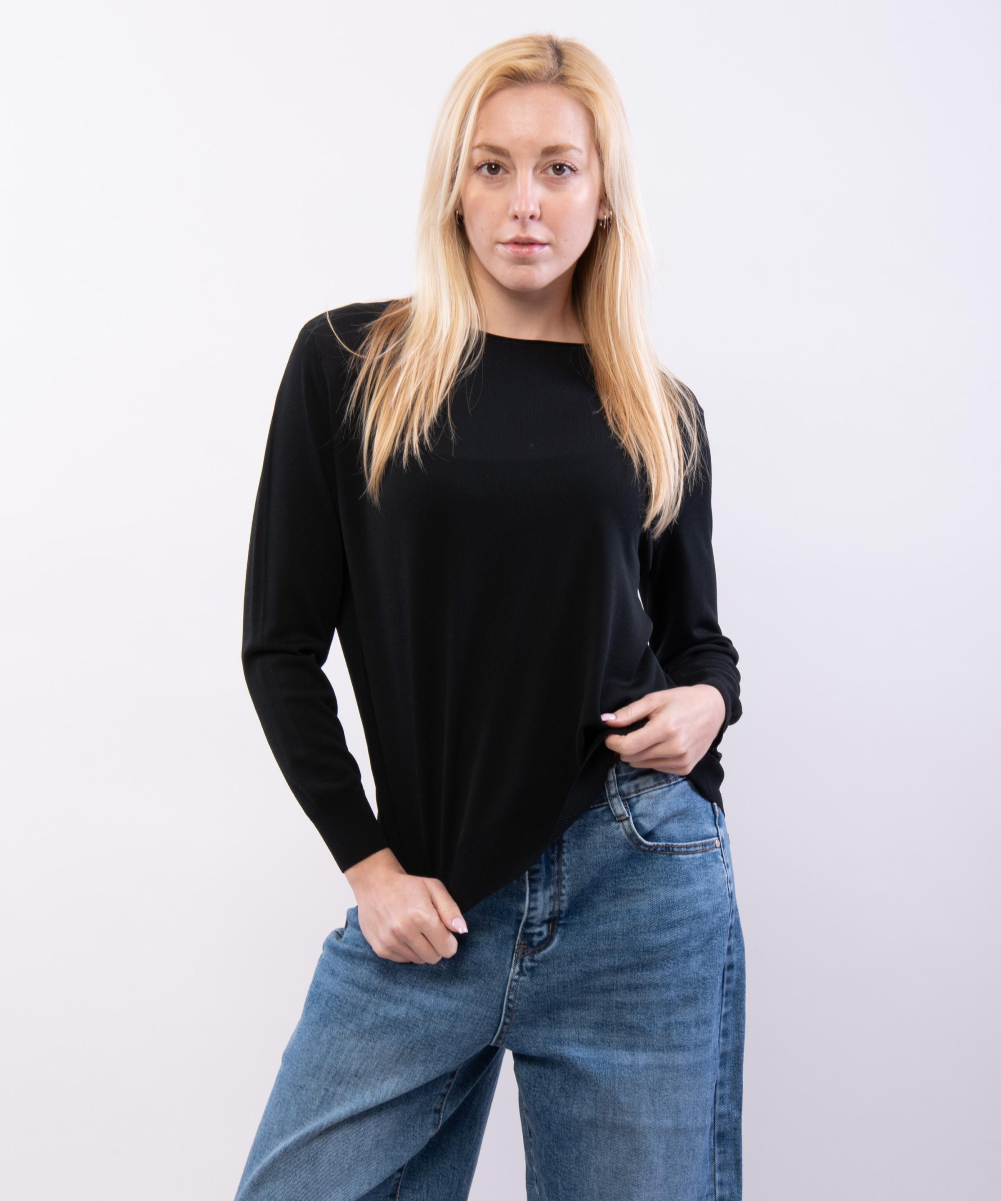 Maglia Orlo a Coste