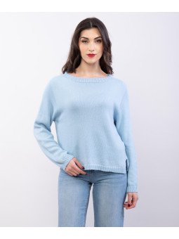 Maglia orlo a coste