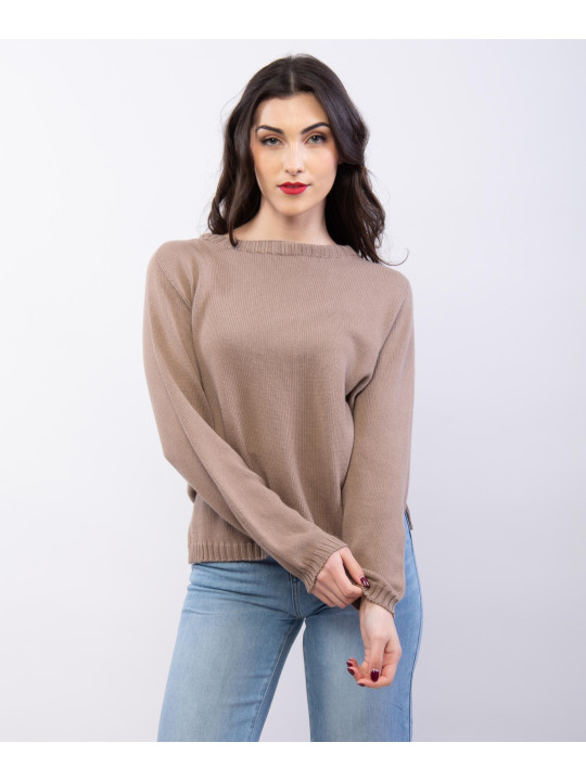 Maglia orlo a coste