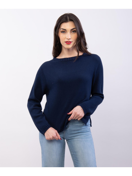 Maglia orlo a coste
