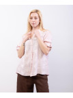 Camicia Lino Con ricamo