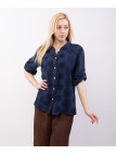 Camicia Lino Con ricamo