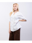 Camicia Lino Con ricamo