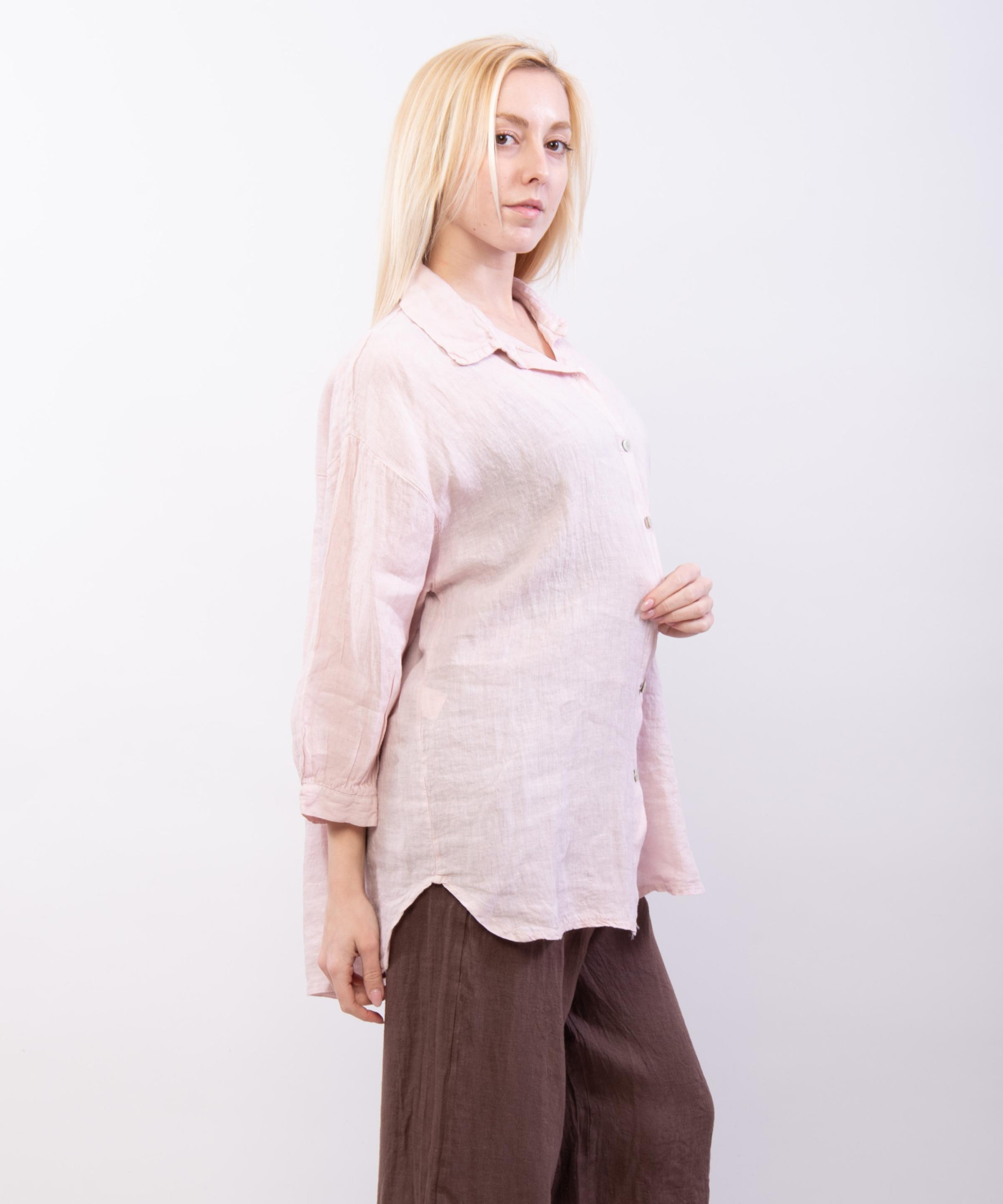 Camicia Lino Oversize