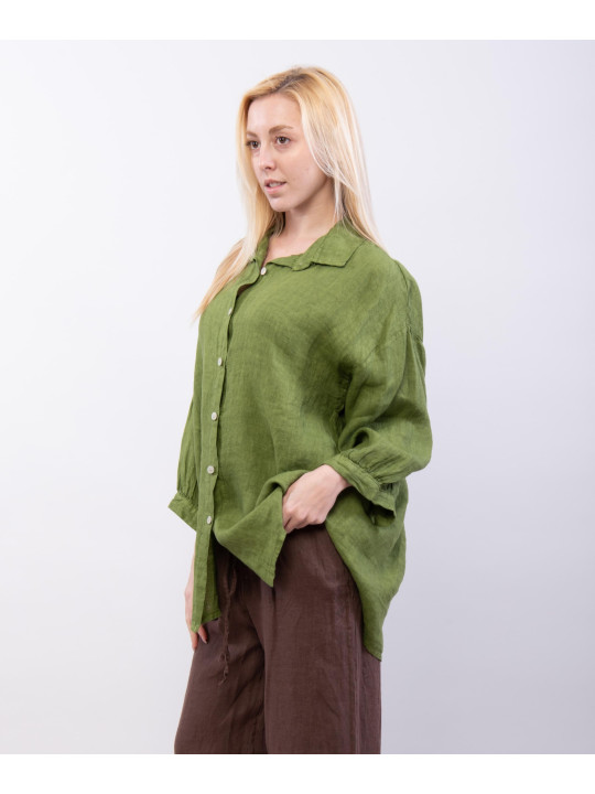 Camicia Lino Oversize