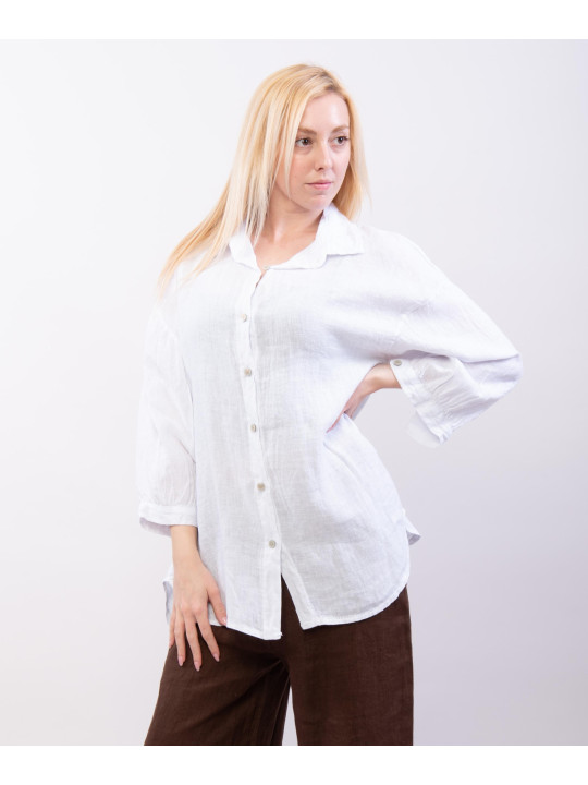 Camicia Lino Oversize