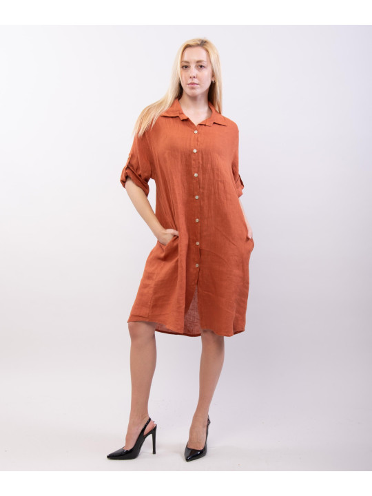 Camicia Lino Oversize