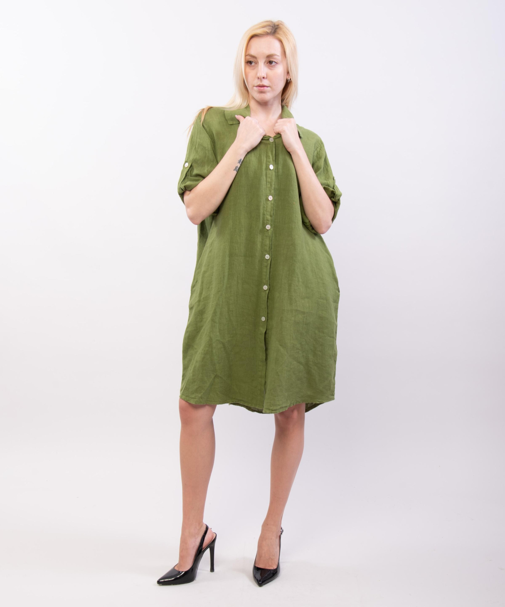 Camicia Lino Oversize