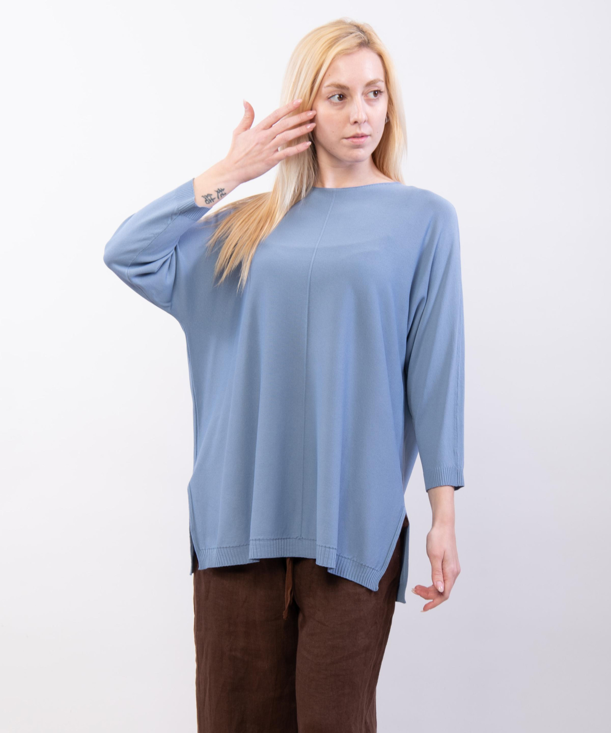 Maglia Orlo a Coste