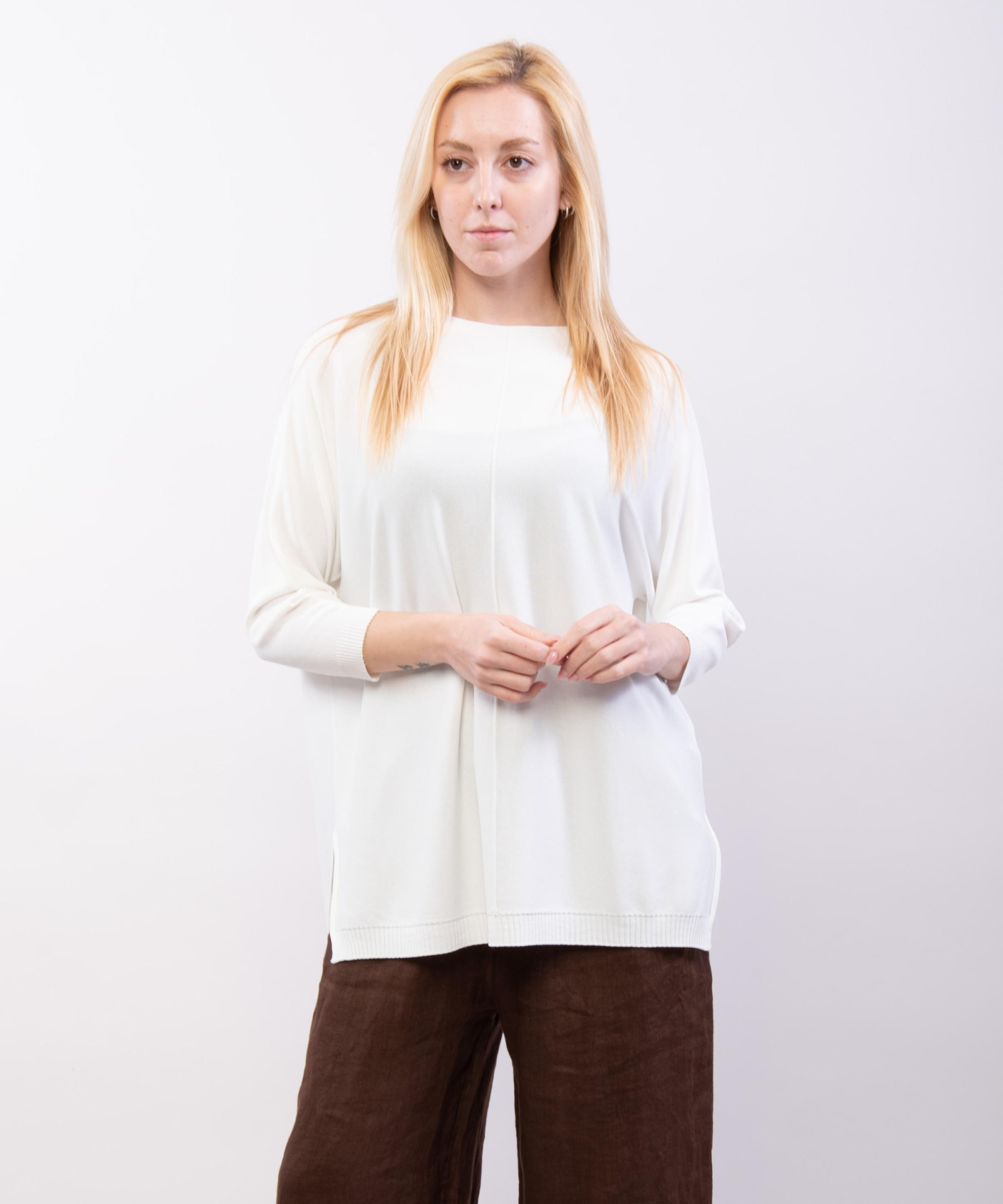 Maglia Orlo a Coste