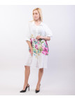 abito camicia con stampa