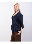 giacca oversized in lino