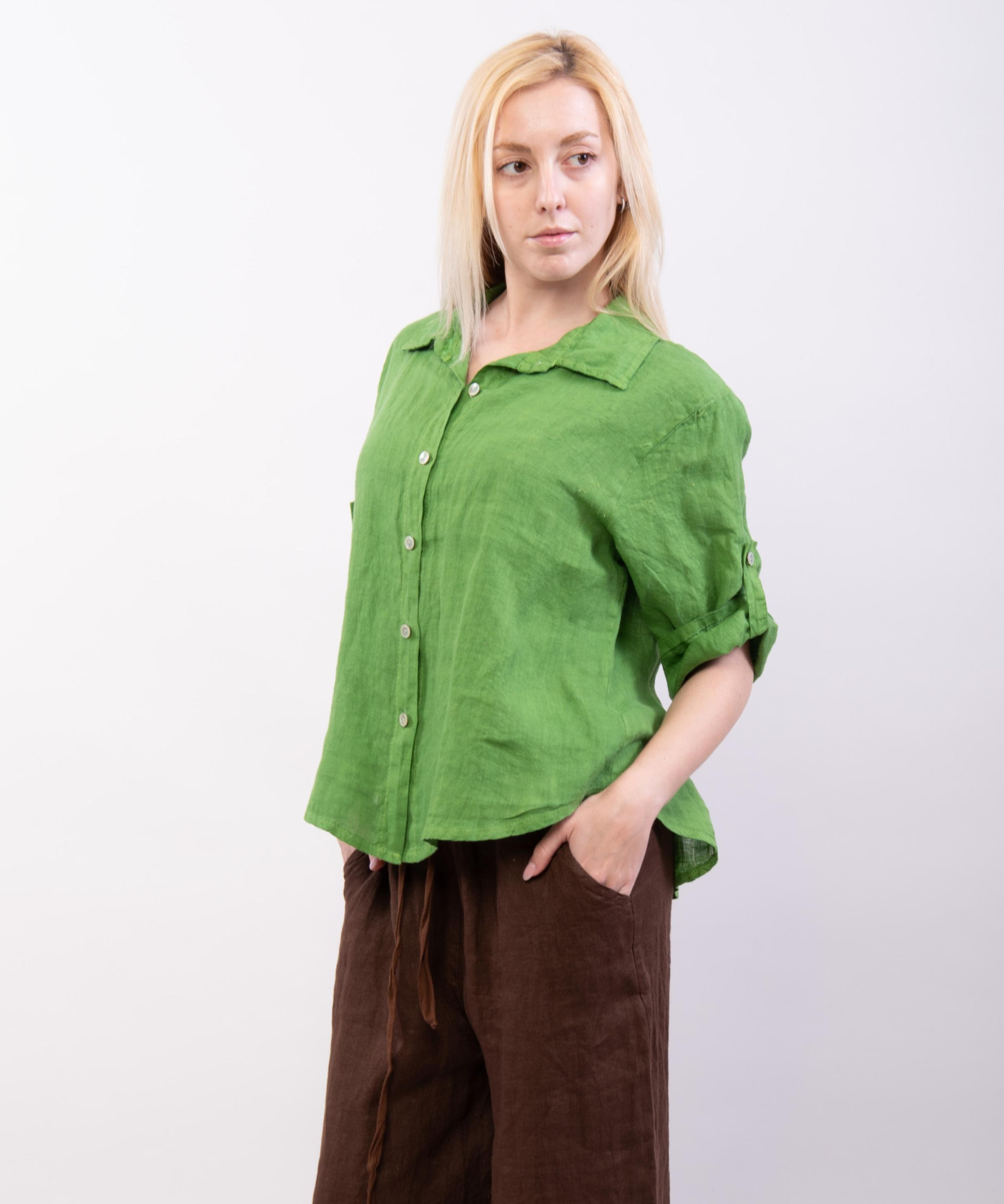 Camicia classica oversized