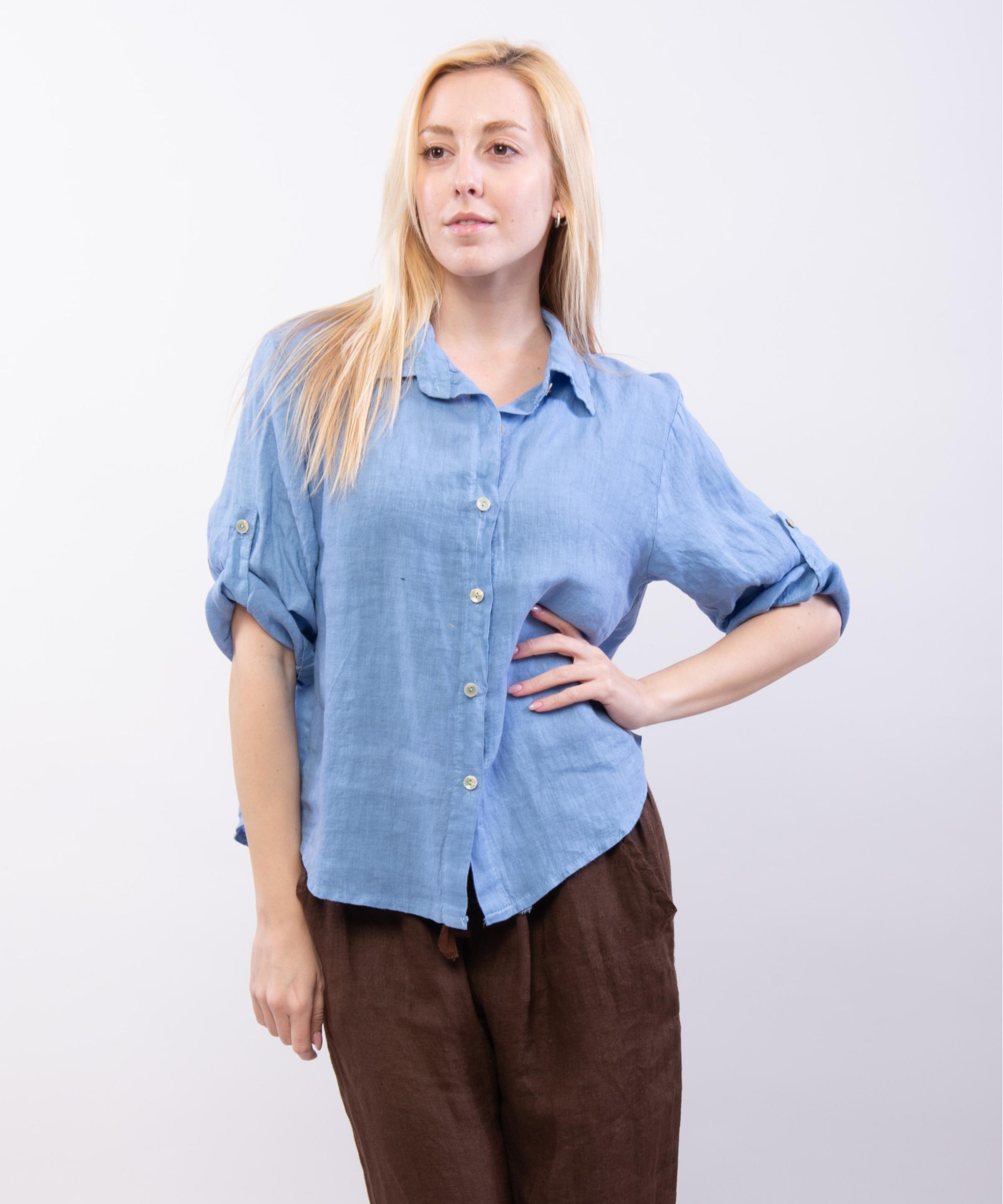 Camicia classica oversized