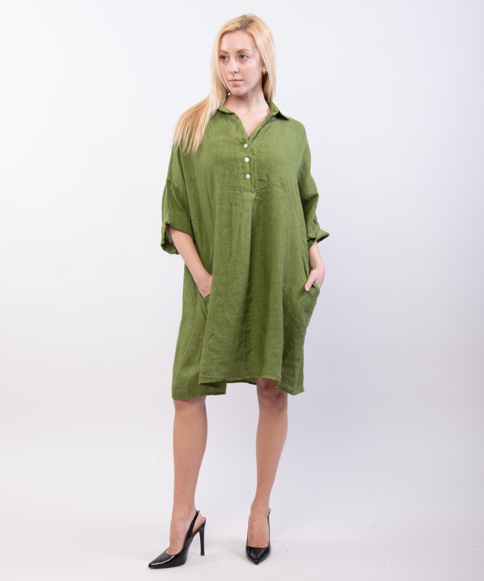 abito Lino Oversize