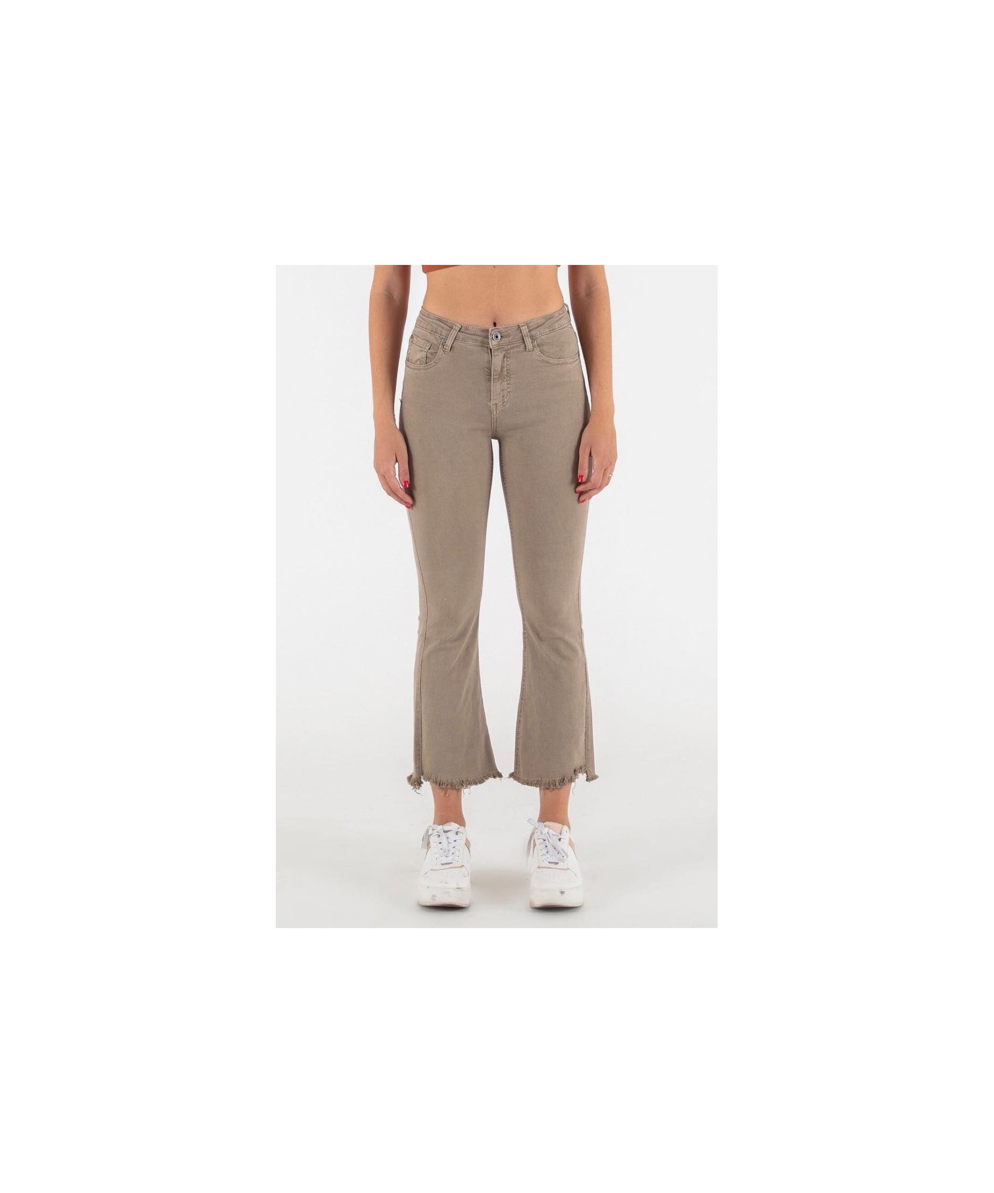 Pantaloni con Frange