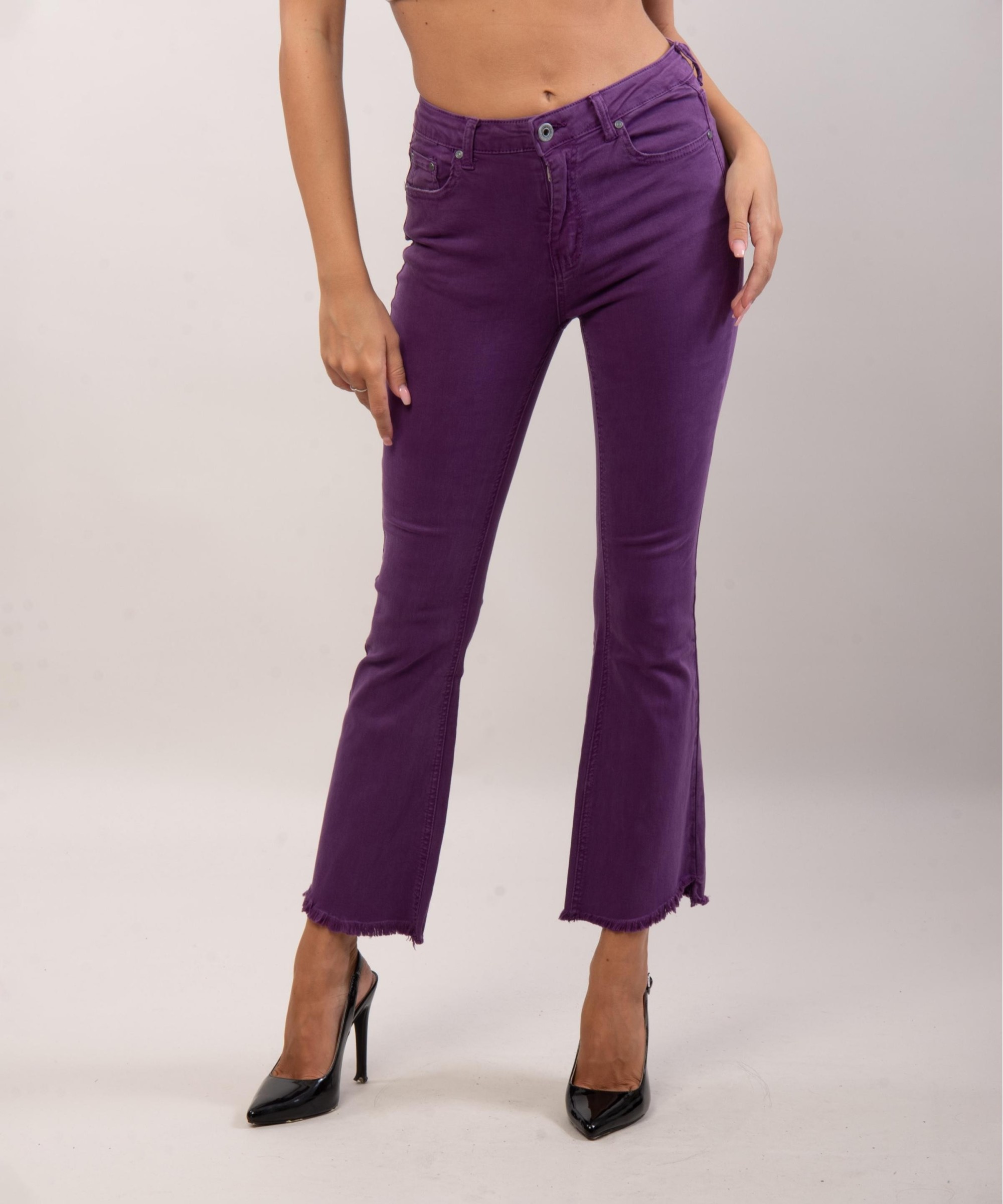 Pantaloni con Frange