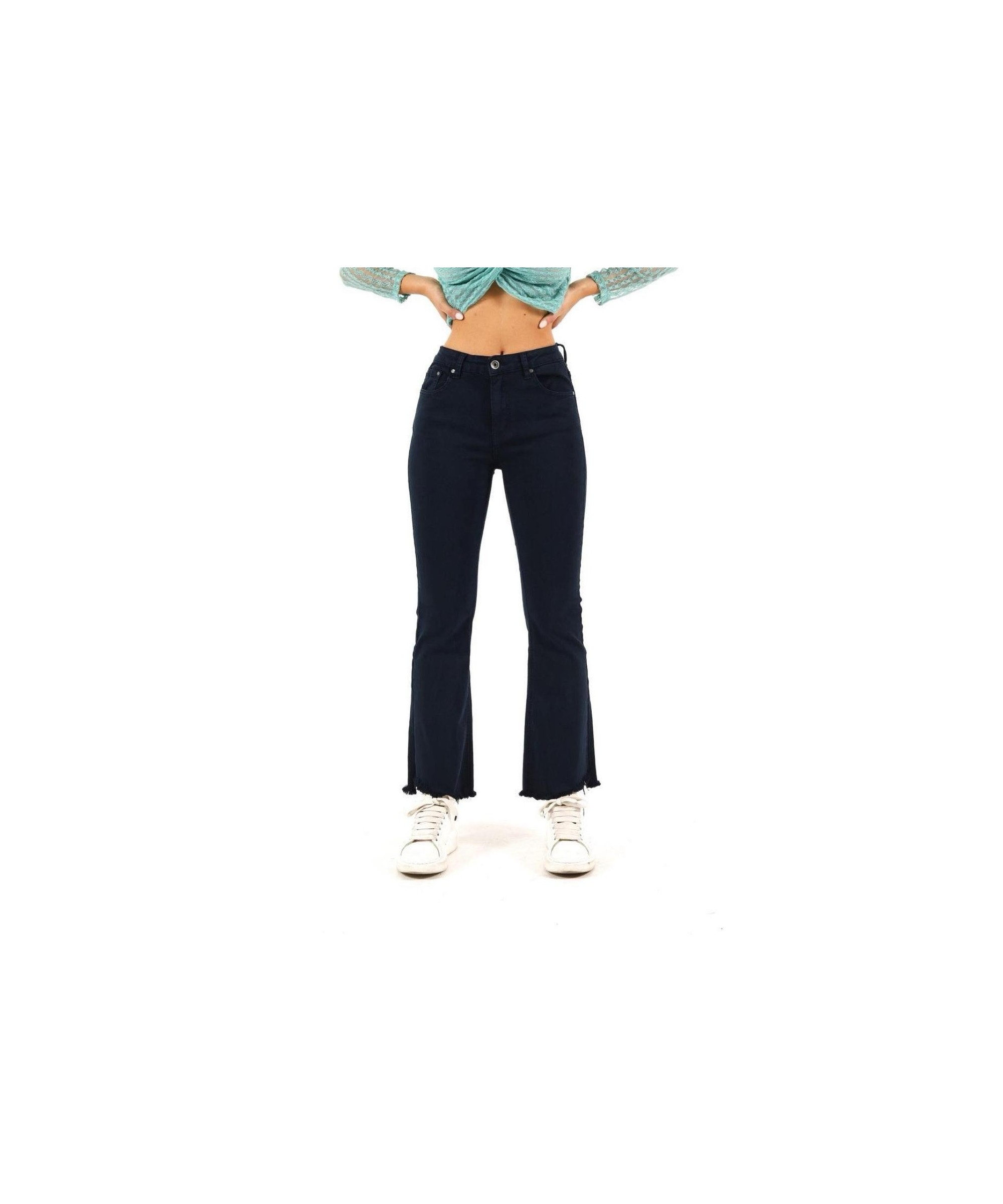 Pantaloni con Frange