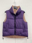 giubbotto smanicato gilet double face