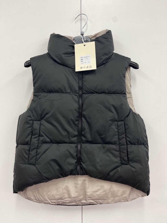 giubbotto smanicato gilet double face