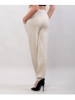 pantalone maglieria a gamba stretta