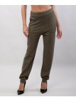 pantalone maglieria a gamba stretta