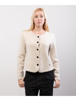 Coprispalle con orlo decorativo